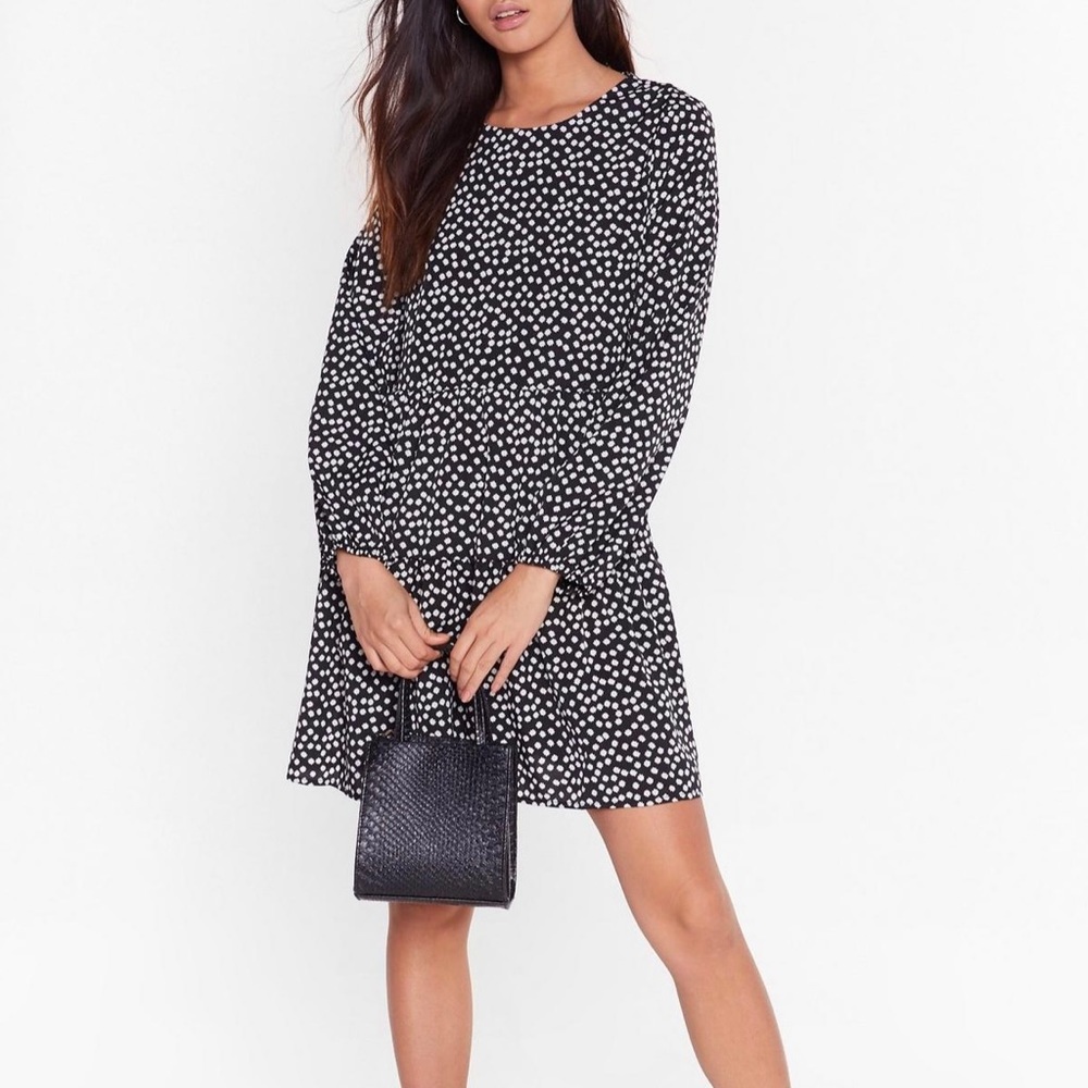 Floral mini dress